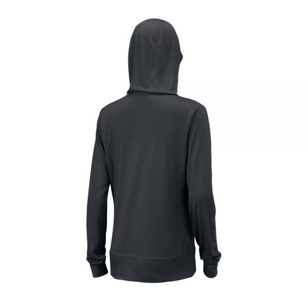 SUDADERA WILSON CONDITION COVER-UP GRIS MUJER