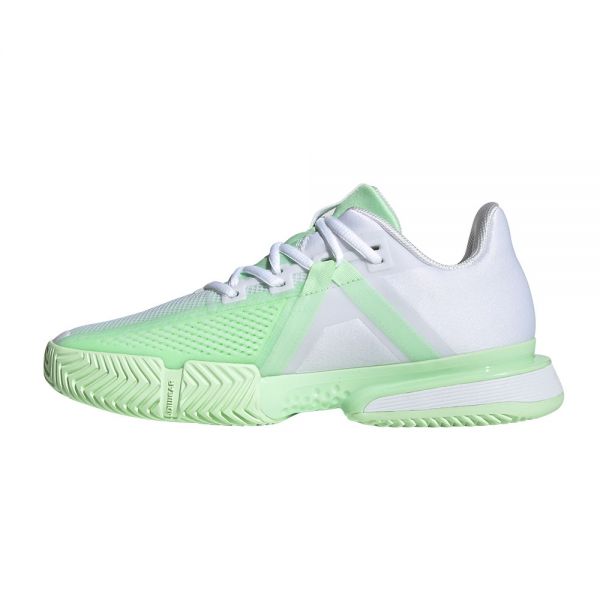 ADIDAS SOLEMATCH BOUNCE BLANCO VERDE MUJER G26790