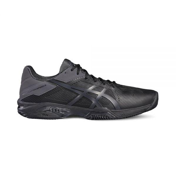 ASICS GEL SOLUTION SPEED 3 CLAY NEGRO E601N 9095