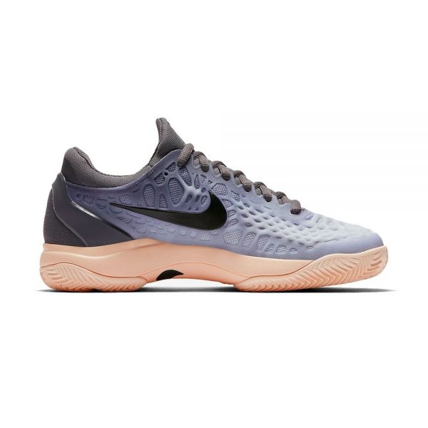 NIKE AIR ZOOM CAGE 3 CLY MUJER GRIS NEGRO N918198 001