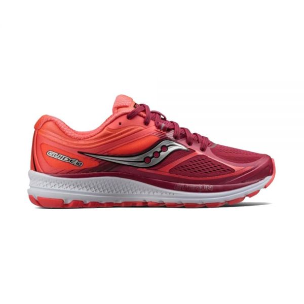 SAUCONY GUIDE 10 MUJER CORAL ROSA S103507