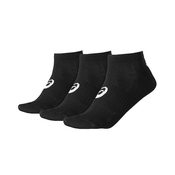 CALCETINES ASICS 3PPK PED SOCK NEGROS 128066