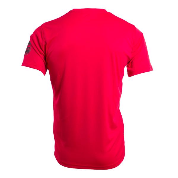 Camiseta Siux Zeus Negro Rojo