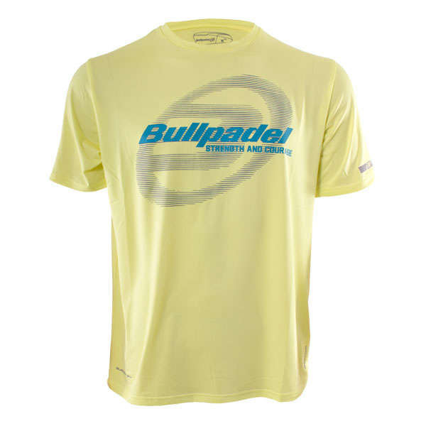 Camiseta Bullpadel Biferno Amarilla