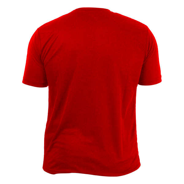 Camiseta Siux Entrenamiento Nios Roja Logo Blanco