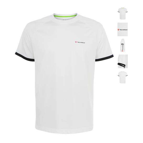 Camiseta Tecnifibre F1 Cool White 22F1cowh