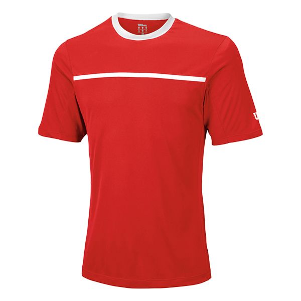 Camiseta Wilson Team Crew Roja