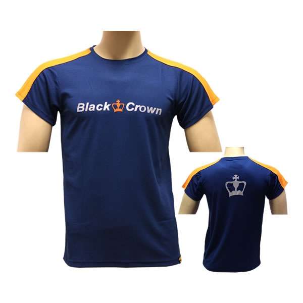 Camiseta Black Crown Game Azul.