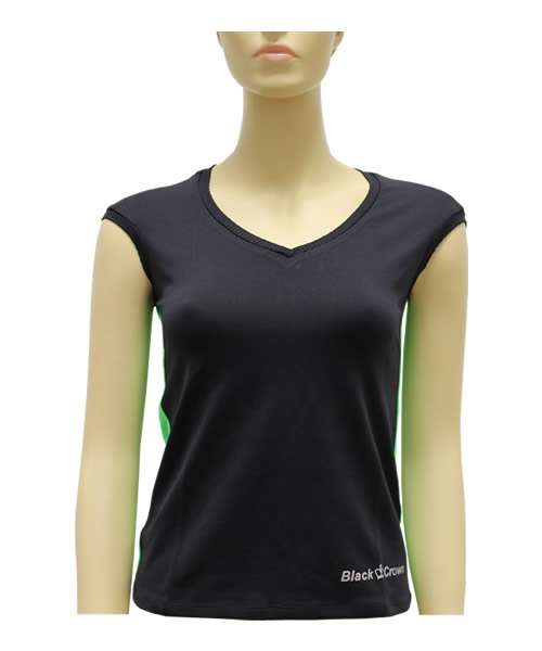 Camiseta Black Crown Manaus Negro Verde 123001802