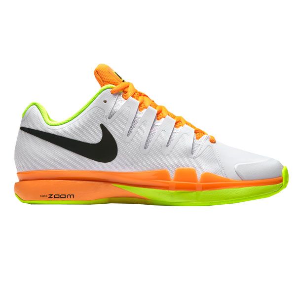 Nike Zoom Vapor 9.5 Tour Clay Blanco Naranja 631457 107