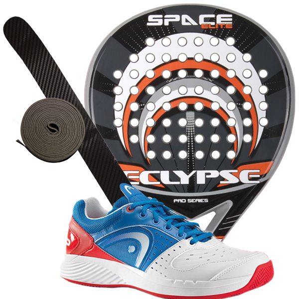 Pack Eclypse Space Elite y zapatillas Head Sprint