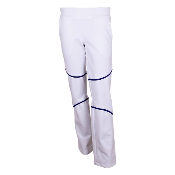 Pantalon ocho padel blanco azul