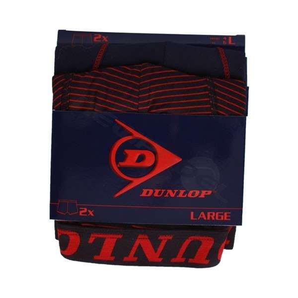 Boxer Dunlop Marino Rojo