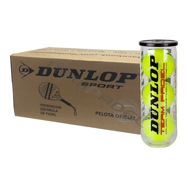 Cajon de Bolas Dunlop Team Padel