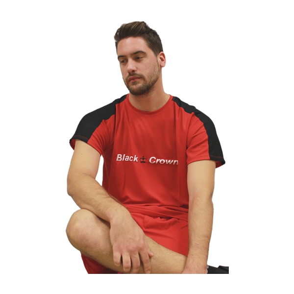 Camiseta Black Crown Game Roja