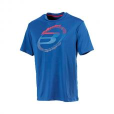 Camiseta Bullpadel Croco Azul Tinta