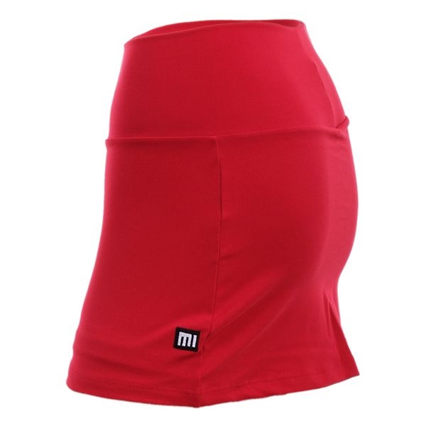 Falda con Short Mi Activewear Basic Roja
