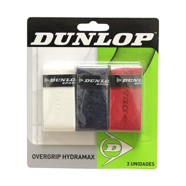 Overgrip Dunlop Hydramax 3 und Blanco Azul Rojo