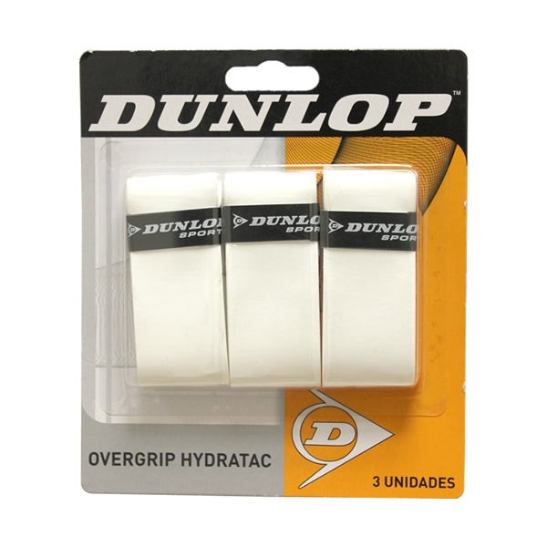 Overgrip Dunlop Hydratac 3 unid Blanco